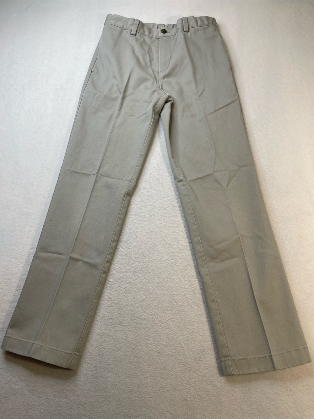 Brooks Brothers FLEESE BOYS KHAKI DRESS PANTS SIZE 12